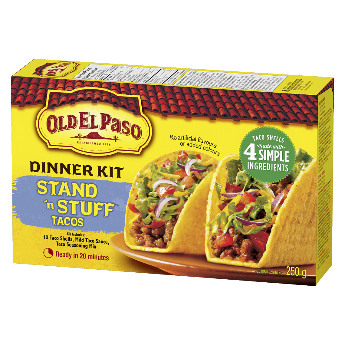 Stand N Stuff Taco Dinner Kit Old El Paso 7713